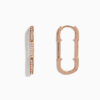 Circle pendant in 18k
