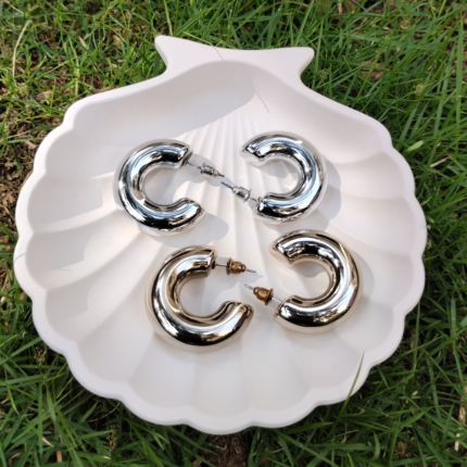 Luxe Bold Hoop Earrings